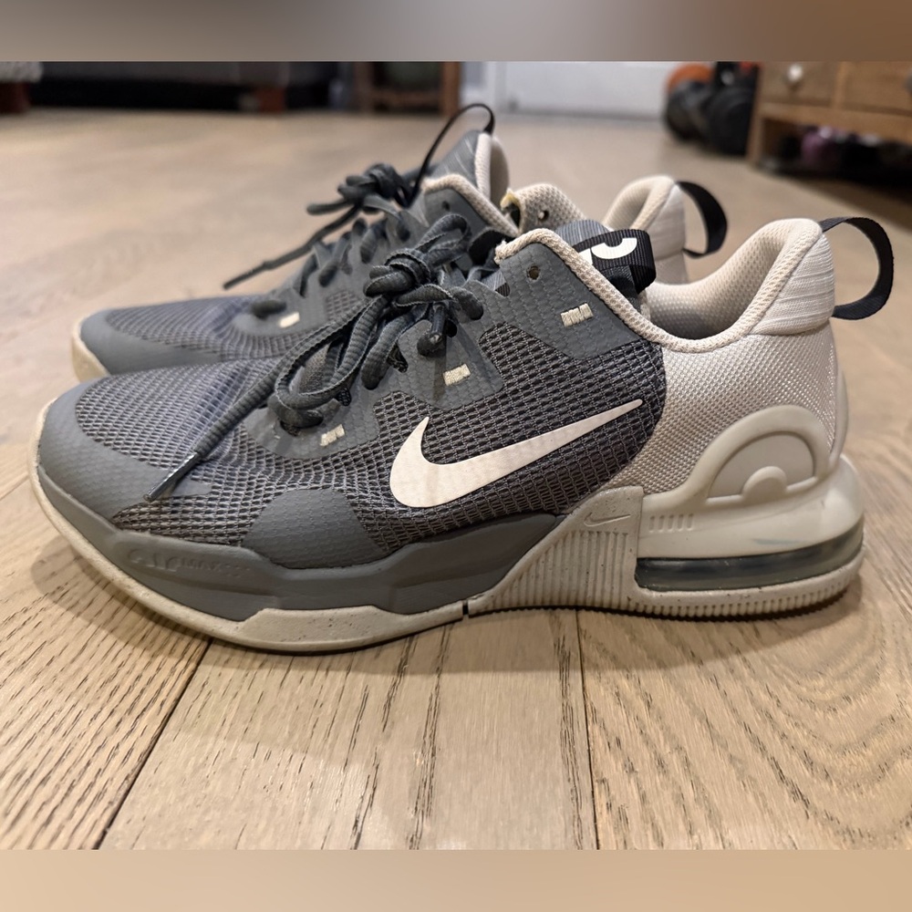Nike Gray & Light Gray AirMax Alpha Trainer 5 Sneakers